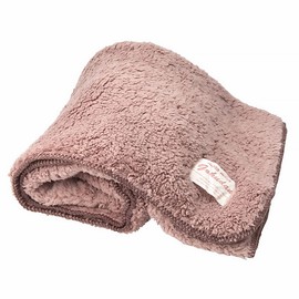 Alphax Throw Blanket, Extreme Warm, Brown, 61.0 x 31.5 inches (155 x 80 cm)