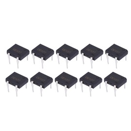 DEWIN Bridge Rectifier, DB107 1A 1000V Bridge Rectifiers Lead Diode for Household Appliances Industrial Electronic Circuit (10 Pcs)