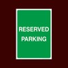 Reserved Parking Plastic Sign with double sided fixing tape (P17)