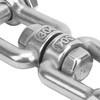 2Pcs Anchor Swivel Shackle, 304 Stainless Steel Swivel Shackle, Rotating
