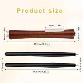 3pcs Cat Eye Nails Magnet Set, 3 in 1 Powerful Force Multifunctional Nail Magnet Stick Gel Polish & Magnetic Pen for Steel Ball Suction for Home DIY Salon Studio Nails Design Tool