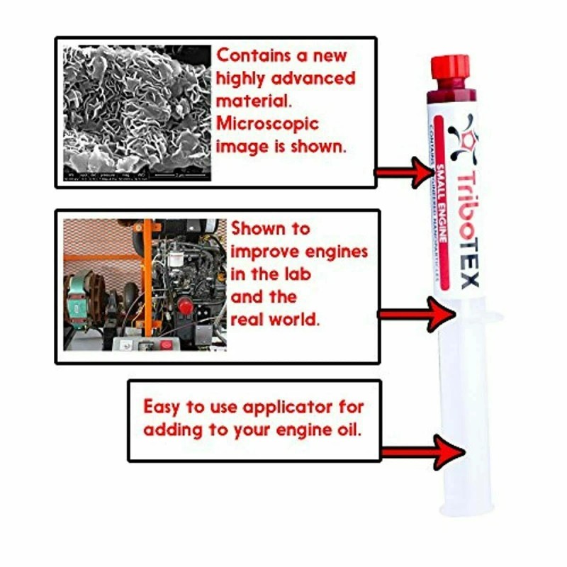 TriboTEX Small Oil Additive Engine Treatment: Add to Engine Oil