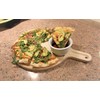 EFO Premium Wooden Pizza Paddle Professional Pizza Peel – Round