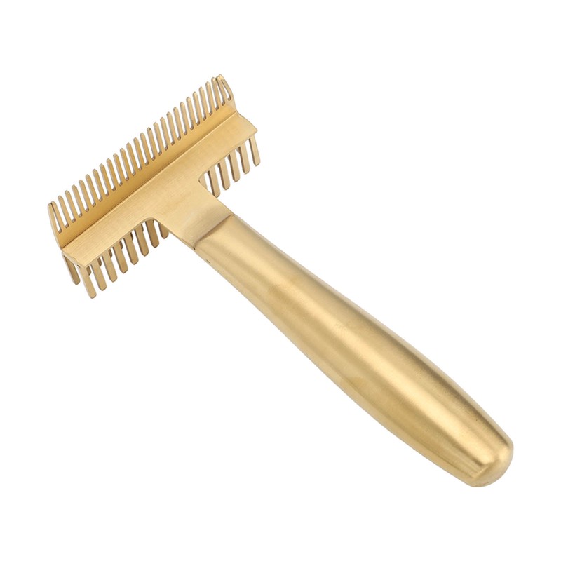 Dog Grooming Comb Multifunctional Remove Hair Thoroughly Hollow Core Handle