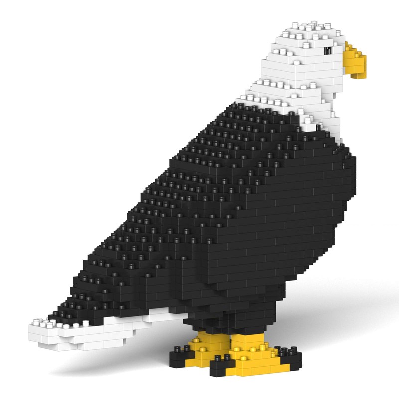 JEKCA Bald Eagle 01S | Plastic Building Blocks | Age