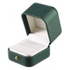 Caja de anillo de compromiso - Promesa, Regalo, Alajero Elaborado