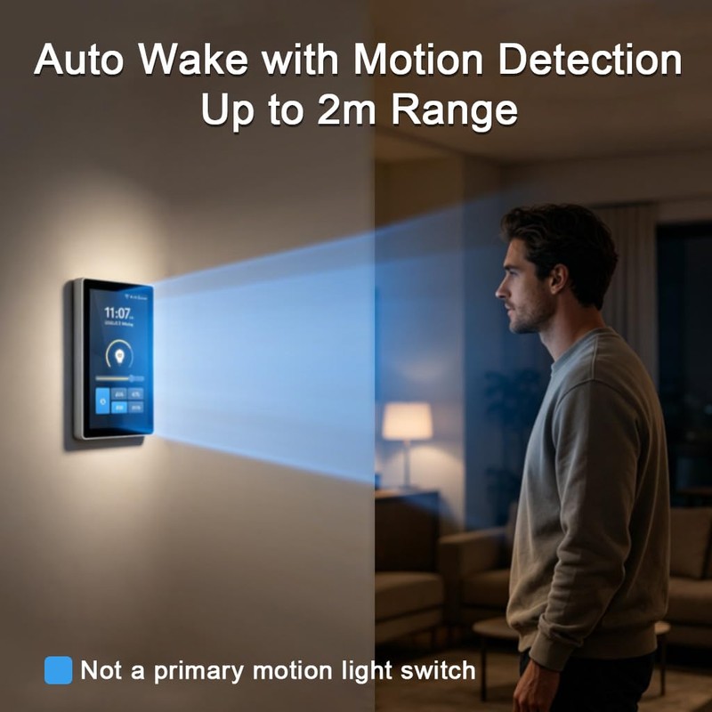 LANBON L10 Smart Dimmer Switch with 4.5" LCD Touch Screen,