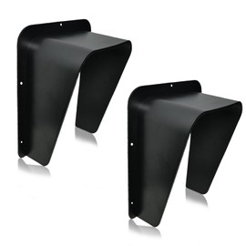 Esmula Pack of 2 Doorbell Rain Cover, Outdoor Socket, Waterproof Outdoor Rain Cover, Plastic Rain and Sun Protection, Suitable for Cameras, Ring Doorbells and Intercom System