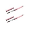 (Pink) - JOSALINAS 2PCS Mascara Brushes Eyebrow Eyelash Brushes Mascara