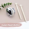 Desenda Toilet Tank Button Replacement Toilet Dual Flush Push Button,