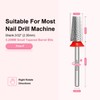 3/32" Small Tapered Barrel Safety Nail Drill Bit for Gel