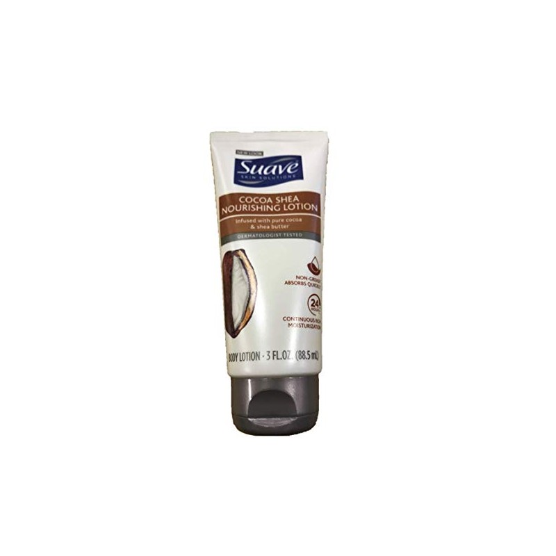 Suave Skin Therapy Cocoa Butter Moisturizer With Shea Butter, 3