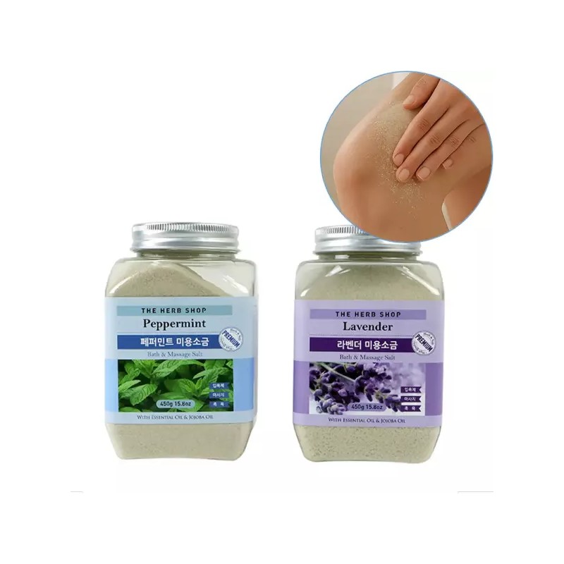 Beauty Salt 미용소금 450g 반신욕소금 [페퍼민트] Beauty Salt 450g Bath