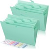 SKYDUE Pack of 2 Expanding Folders, Folder System, Document Folder