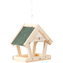 Royal Gardineer Bird Feeder House: Bird House Kit Made of Real Wood, for Hanging, 13 Pieces