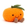 Jellycat Amuseables Clementine Stuffed Toy, Small 5 inches - Fruit