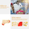 Mipcase Hamster Hide Tunnel Toy Breathable Pet Tunnel for Small