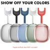 NIUTRENDZ Clear Case for AirPods Max Case Cover Soft TPU