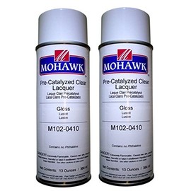 Mohawk Pre-Catalyzed Clear Lacquer - Gloss Aerosol Spray Finish 13 oz (2)