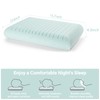 Cooling Memory Foam Pillow, Bed Pillow, Medium Soft Feel Neck