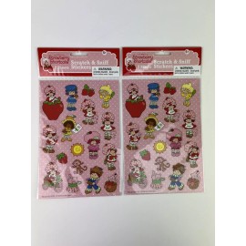 Wildbrain The World Of Strawberry Shortcake Scratch And Sniff Stickers 4 Sheets Wildbrain