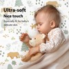 FIEMOL Next to Me Crib Sheets 85x51cm Fitted, 3 Pack