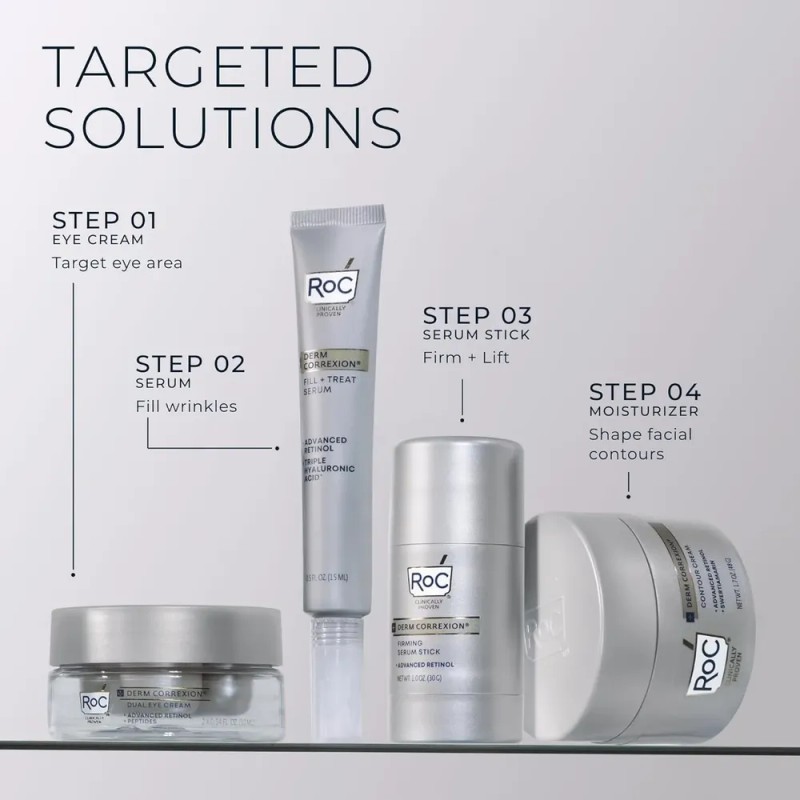 Roc Derm Correxion Neck Cream With Hyaluronic Acid +