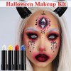 HASAIKA® Halloween Lippenstift Set, 4 Farben Lippenstift matt sets, Lang