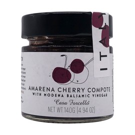 Casa Forcello Sour Cherry Compote With Modena Balsamic Vinegar, 4.94 OZ