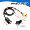 JUUDDENPARTS Ignition Key Switch, Motorcycle ATV Ignition Key Switch Assembly,