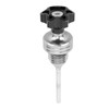 4.3in Motorcycle Engine Oil Fuel Tank Dipstick Level Gauge Meter