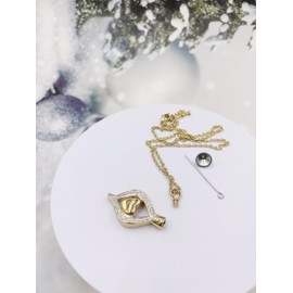 YQSLIN Urn Ash Keepsake Memoril Pendant Urns for Human Ashes Adult Female Teardrop Cremation Necklace for Ashes Sister Always In My Heart