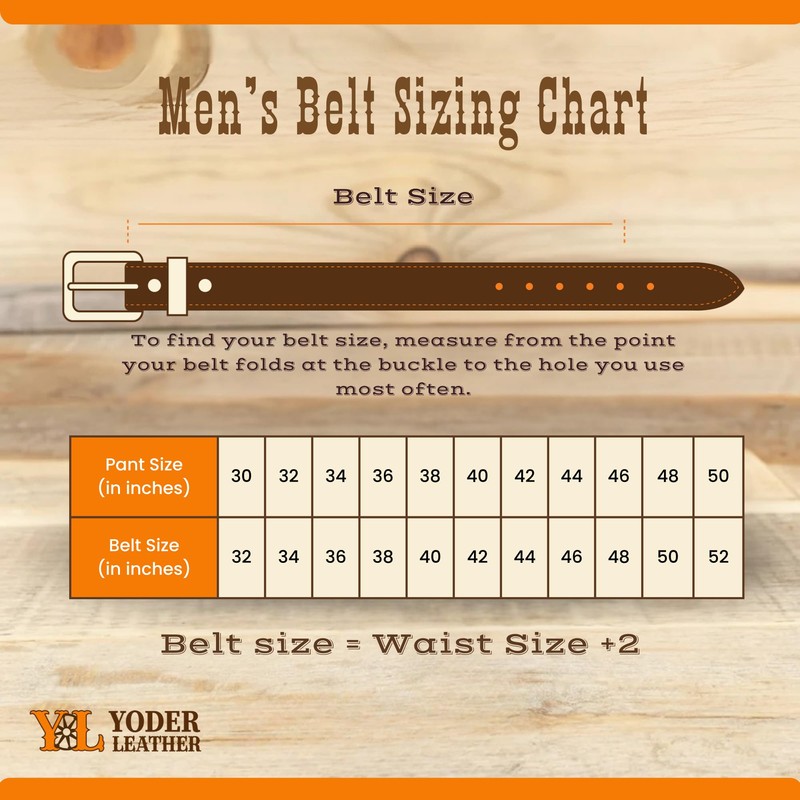 Amish Made Western Leather Tool Belt (50, Waxed Brown)