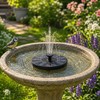 Solar Floating Fountain Pump with 6 Spray Nozzles – 2.5W