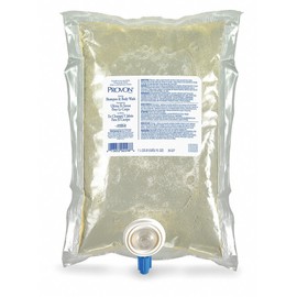 Provon Ultimate Shampoo & Body Wash, Herbal Scent, Pearl White, 1000 Ml Refill, 8/Ct