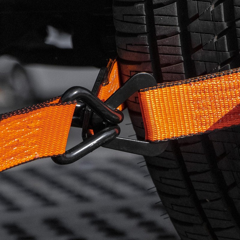 VULCAN Ratchet Strap with Wire Hooks - 2 Inch x