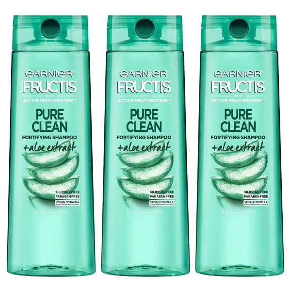 Champú Garnier Hair Care Fructis Pure Clean, 125 Onzas Líqui