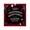 Mystical Black & White Cotton Talking Board Altar Cloth -