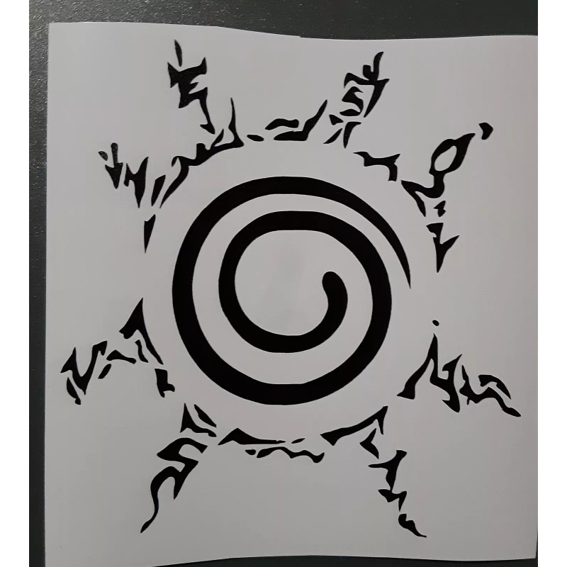 Naruto Eight Sign Seal Symbol Sticker Vinyl Decal Windows/Laptop Waterproof!