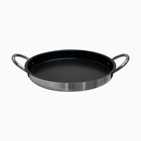 23.5" x 2" Depth HD Non-Stick Stainless Steel Comal Griddle