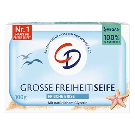 CD MILDE SEIFE GROSSE FREIHEIT "frische Brise" 100G vegan & ohne Mikroplastik