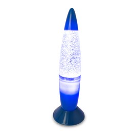 Forest & Twelfth Glitter Lava Lamp Lava Lamps for Kids, Cool Glitter Lamp for Glittery Underwater Show, Dazzling and Fun Bubble Lamp for Kids Rooms, Parties, Birthday Gifts (Royal Blue)