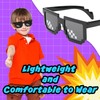 kilofly 10pc 8-Bit Pixel UV Protect Gamer Sunglasses Adult Kids
