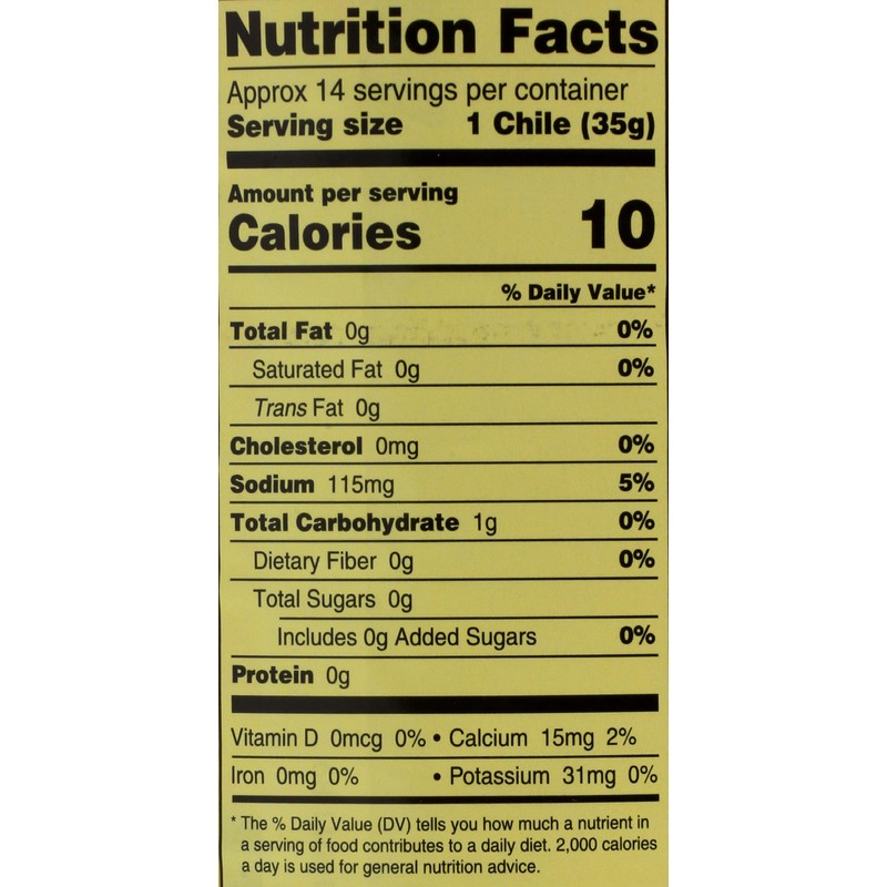 Hatch Chile Company Hatch Whole Green Chilies, 27-Ounce (Pack Of