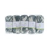 Yokota Yarn Parasol Acrylic Medium Weight Colorful 5 Ball Set