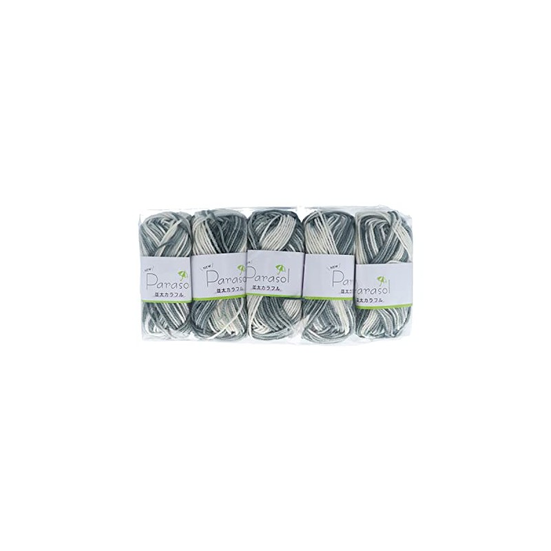 Yokota Yarn Parasol Acrylic Medium Weight Colorful 5 Ball Set