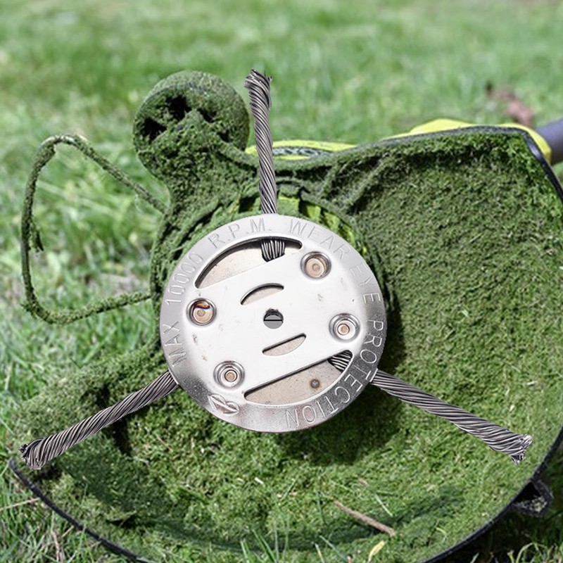 Wire Trimmer Head - Brush Cutter Head | Cordless Mowing