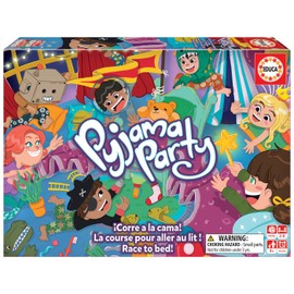 Educa Pijama Party ¡Una Carrera hasta la Cama! Juego de Mesa Infantil 18849