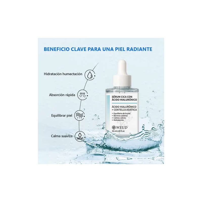 Facial Tónico Vitamina C+sérum Cica, Hidratante Y Reparador
