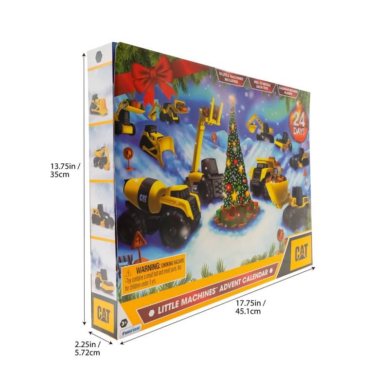 CAT Construction Toys, Little Machines Advent Calendar - Kids Toys